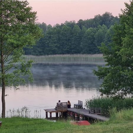 Domwigierski Pl -Jeziorki -Gr- Comfort-Ferienhaus-Polen - Wlasna Linia Brzegowa I Sauna Wysoki Most  Ngoại thất bức ảnh