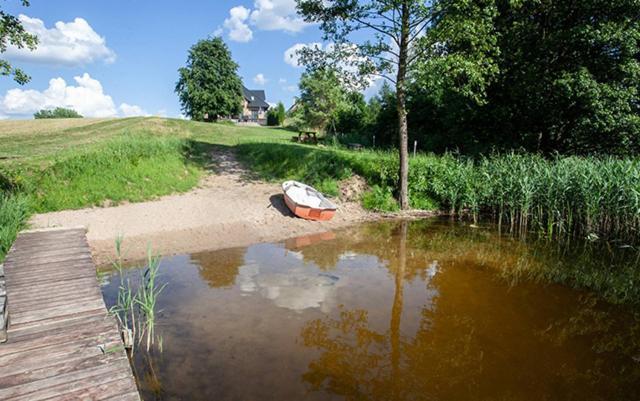 Domwigierski Pl -Jeziorki -Gr- Comfort-Ferienhaus-Polen - Wlasna Linia Brzegowa I Sauna Wysoki Most  Ngoại thất bức ảnh