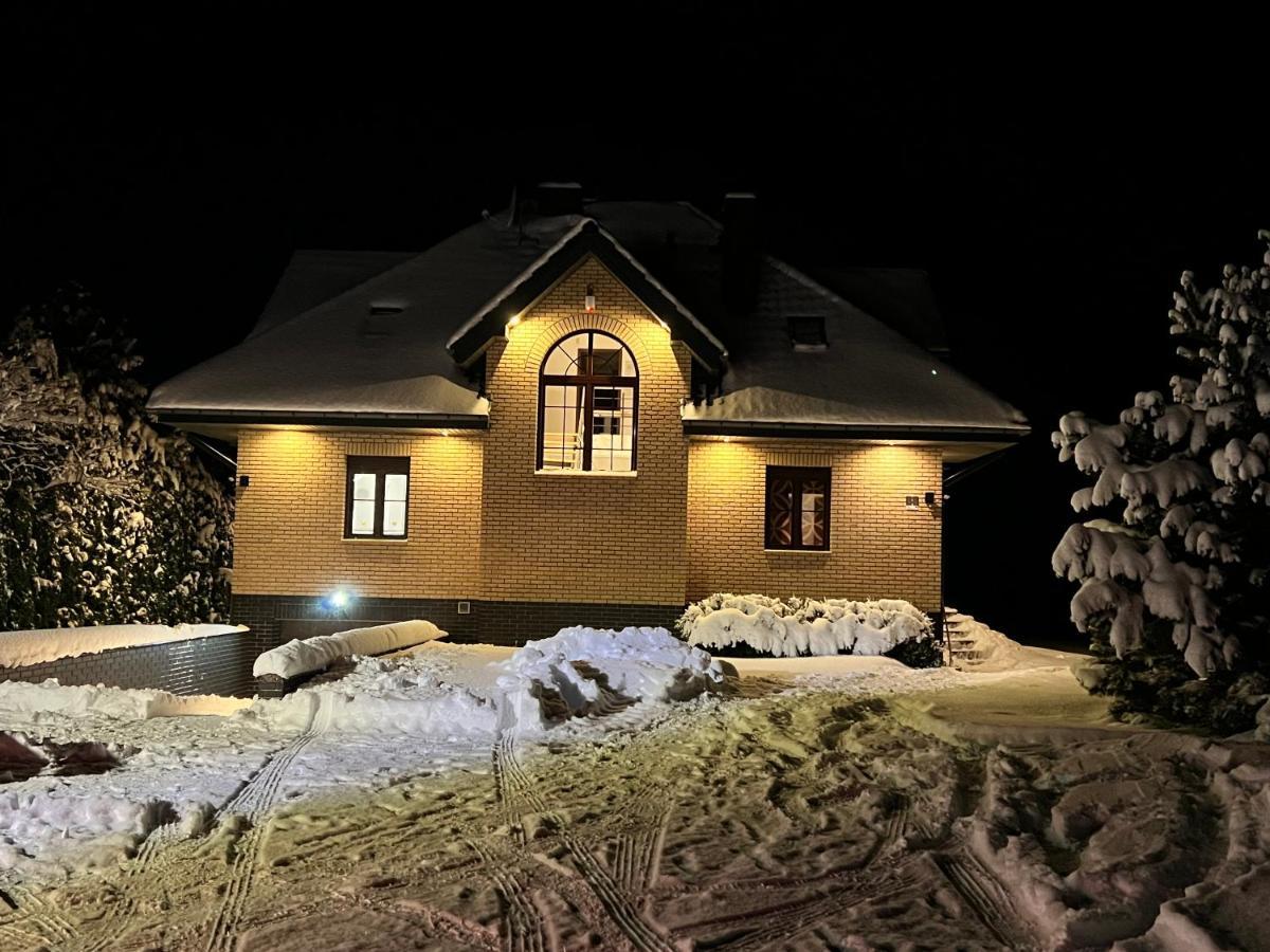 Domwigierski Pl -Jeziorki -Gr- Comfort-Ferienhaus-Polen - Wlasna Linia Brzegowa I Sauna Wysoki Most  Ngoại thất bức ảnh