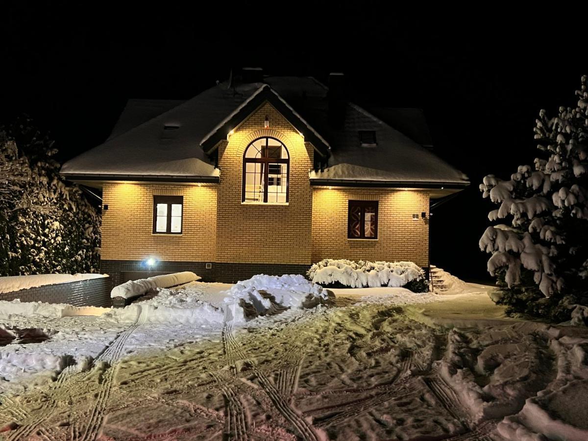 Domwigierski Pl -Jeziorki -Gr- Comfort-Ferienhaus-Polen - Wlasna Linia Brzegowa I Sauna Wysoki Most  Ngoại thất bức ảnh