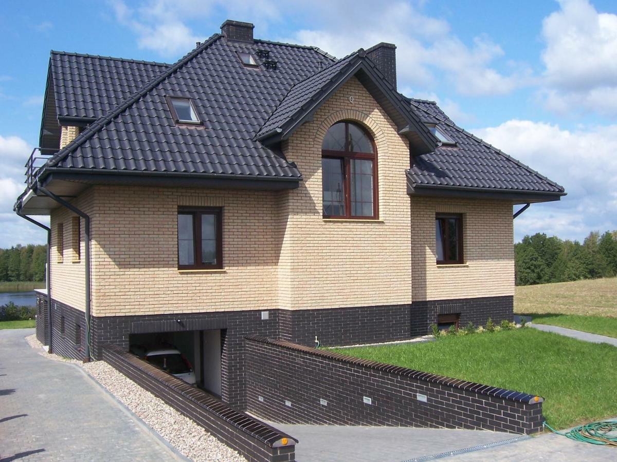 Domwigierski Pl -Jeziorki -Gr- Comfort-Ferienhaus-Polen - Wlasna Linia Brzegowa I Sauna Wysoki Most  Ngoại thất bức ảnh